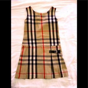 Authentic Burberry dress for girls size 6Y